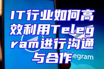 IT行业如何高效利用Telegram进行沟通与合作