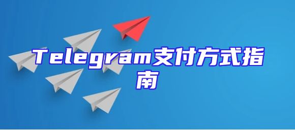 Telegram支付方式指南