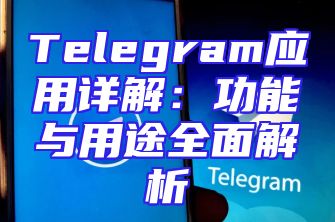 Telegram应用详解：功能与用途全面解析