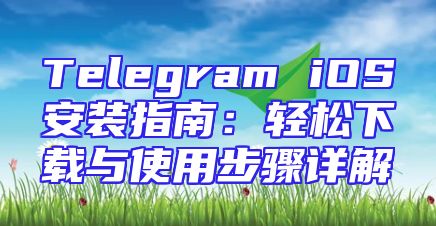 Telegram iOS安装指南：轻松下载与使用步骤详解