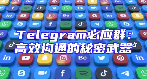 Telegram必应群：高效沟通的秘密武器