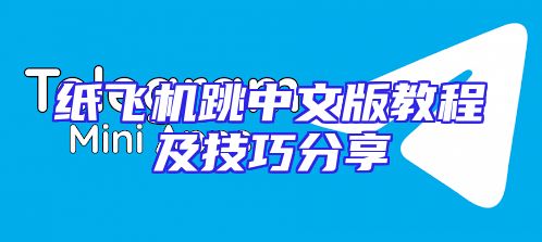 纸飞机跳中文版教程及技巧分享