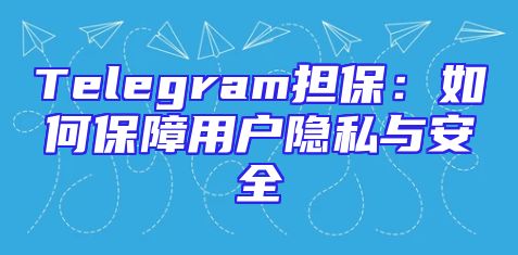 Telegram担保：如何保障用户隐私与安全