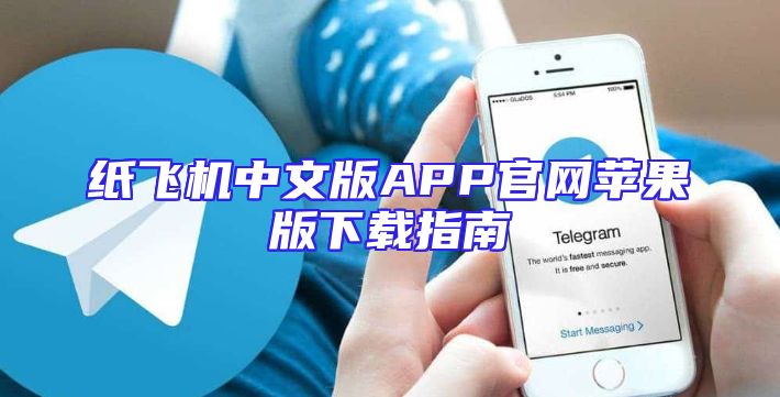 纸飞机中文版APP官网苹果版下载指南