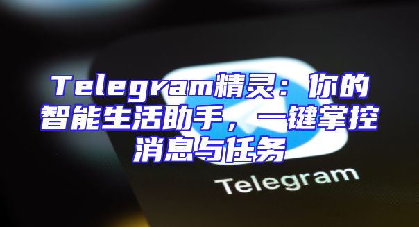 Telegram精灵：你的智能生活助手，一键掌控消息与任务