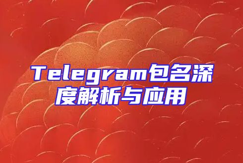 Telegram包名深度解析与应用