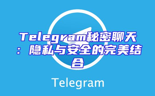 Telegram秘密聊天：隐私与安全的完美结合