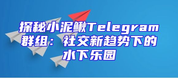 探秘小泥鳅Telegram群组：社交新趋势下的水下乐园