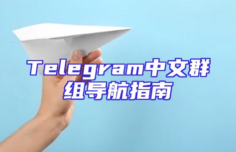 Telegram中文群组导航指南