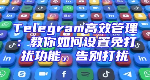 Telegram高效管理：教你如何设置免打扰功能，告别打扰