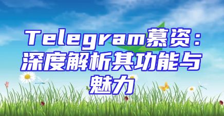Telegram慕资：深度解析其功能与魅力