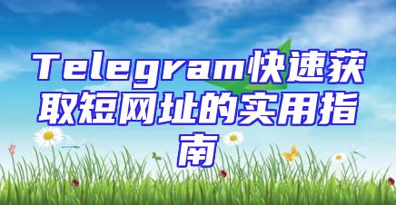 Telegram快速获取短网址的实用指南