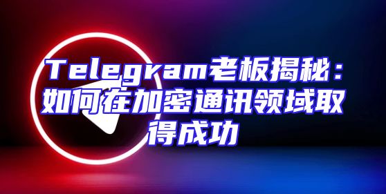 Telegram老板揭秘：如何在加密通讯领域取得成功