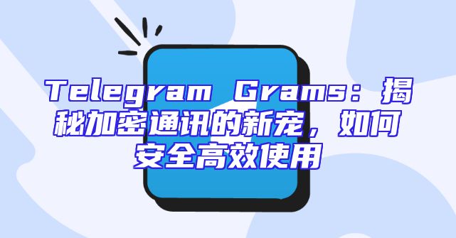 Telegram Grams：揭秘加密通讯的新宠，如何安全高效使用