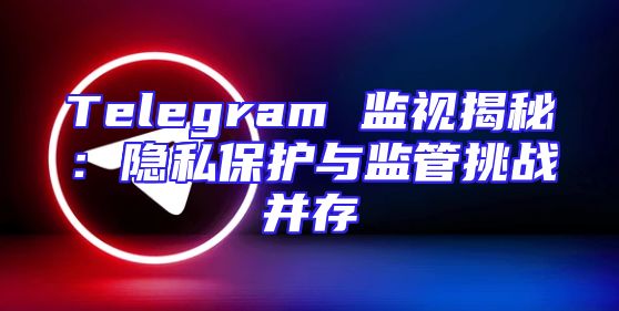 Telegram 监视揭秘：隐私保护与监管挑战并存