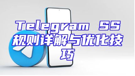 Telegram SS规则详解与优化技巧